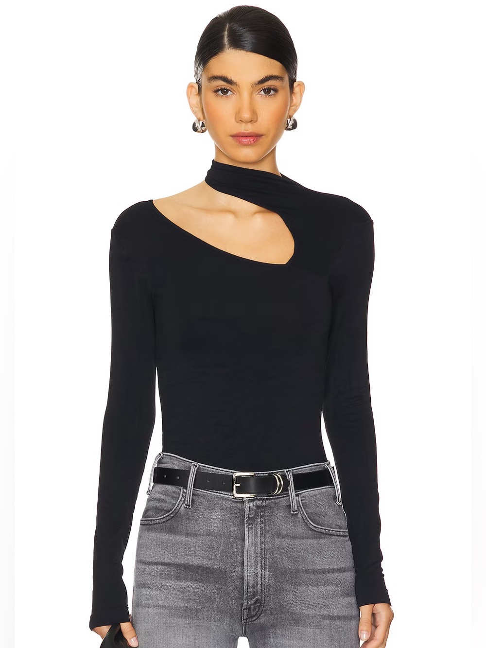 FREE PEOPLE Intimately FP Cut It Out Seamless Long Sleeve Top XS / S NEW NWOT